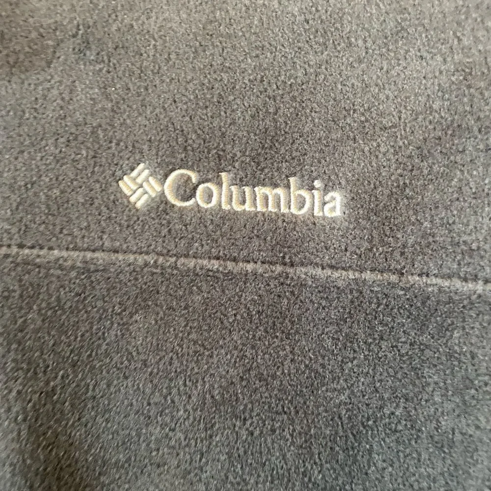Men's Columbia Bugaboo Fleece Interchange Jacket Gray/Black Size Large